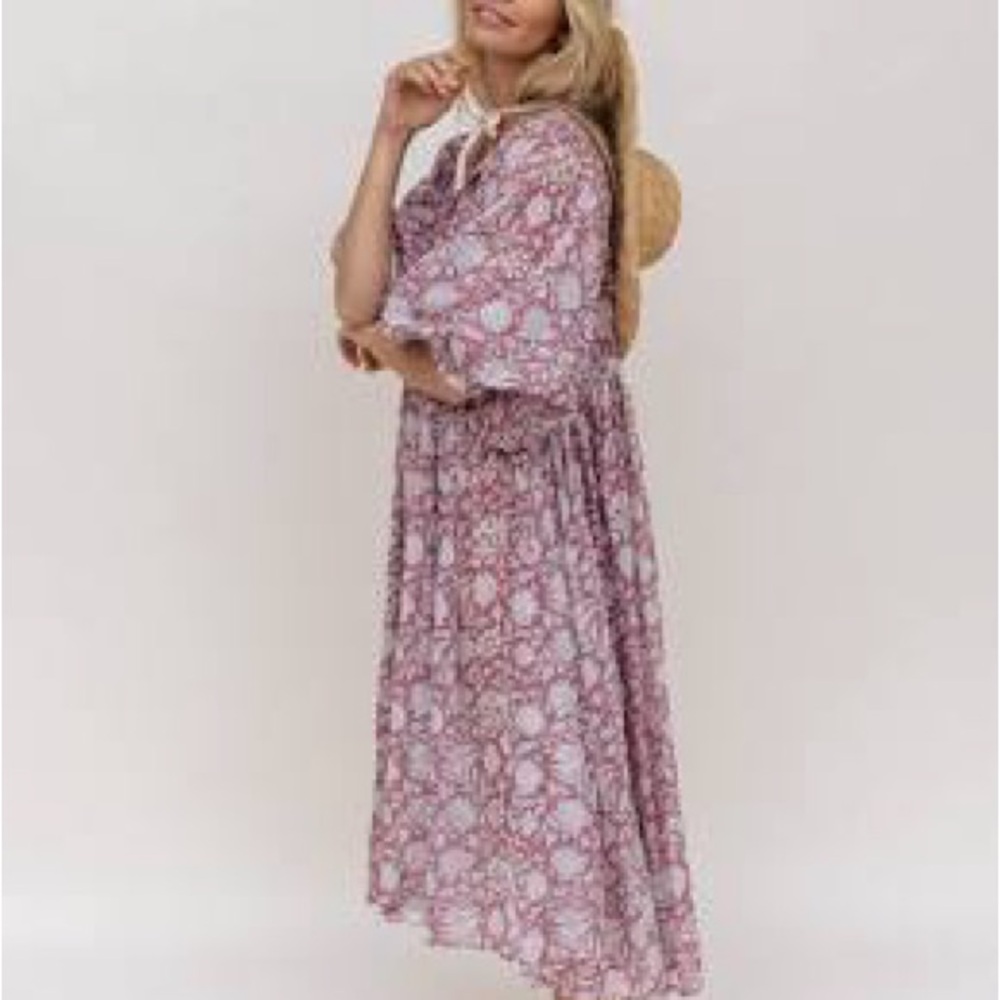 Daughters of India Kyra Midi in Musk